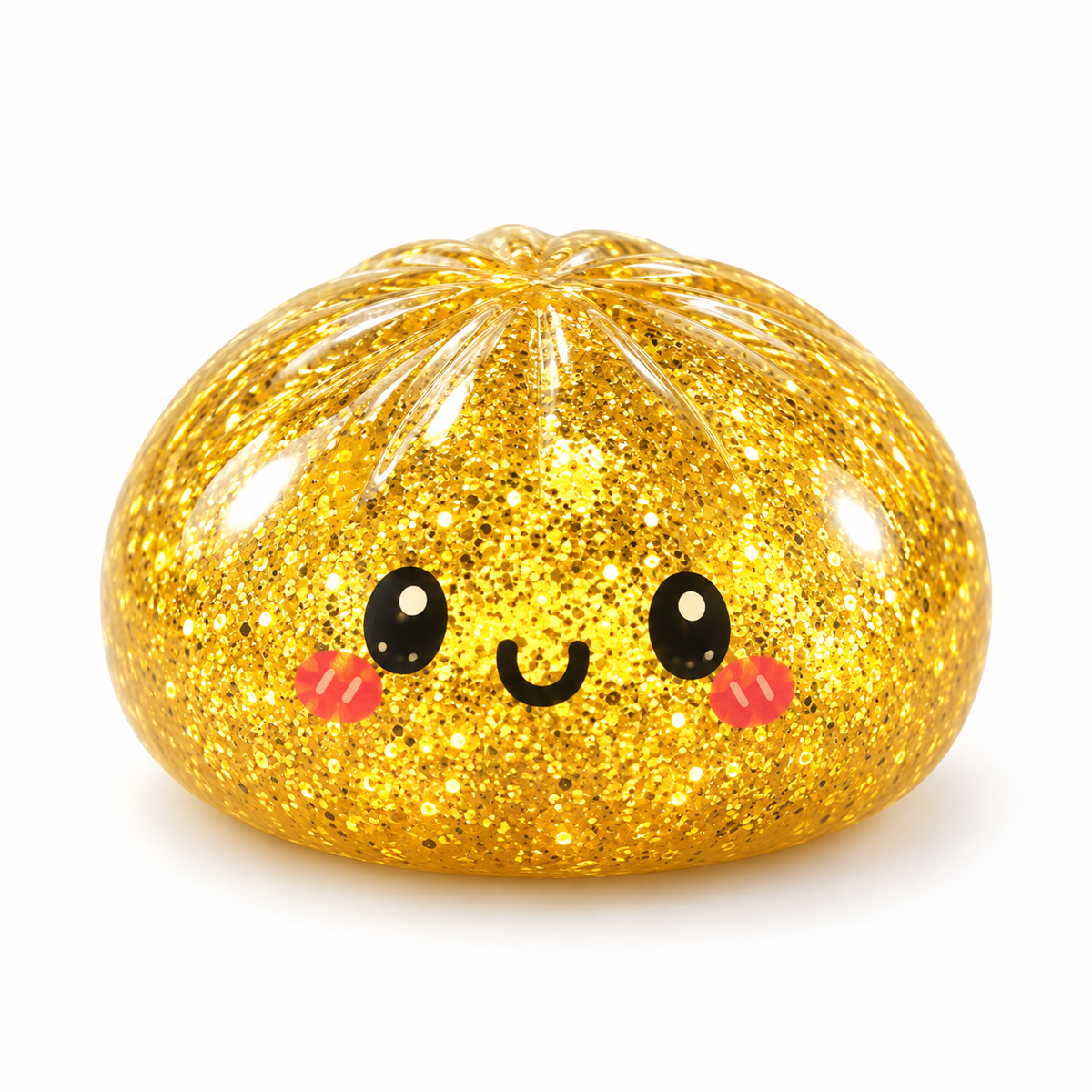 Glitter Dumpling Squishy Toy